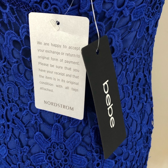 BEBE LACE SLEEVELESS DRESS, NWT - Picture 7 of 7